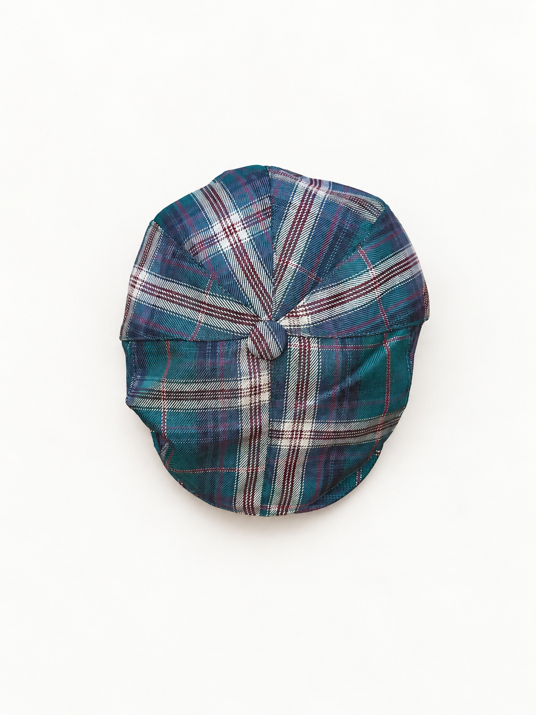 Cappello tartan Petit, sfondo bianco caldo