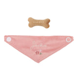 Peluche cane Jackie con trasportino Little Dutch