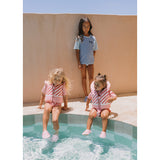 Giacca Galleggiante Apprendimento Stripes Bloom & Blush  Monnëka