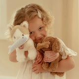 Peluche gatto Marley con trasportino Little Dutch