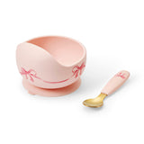 Set ciotole in silicone  Rosy Bow