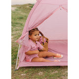 Tenda Spiaggia Protezione Solare e Zanzare Pink Whale Monnëka