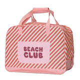 Borsa Spiaggia Anti Sabbia Stripes Bloom & Blush Monnëka