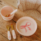 Set ciotole in silicone  Rosy Bow