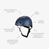 Casco Blu Navy  Banwood