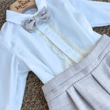 1/6426 BEIGE - ABITO - PONTO POR PONTO